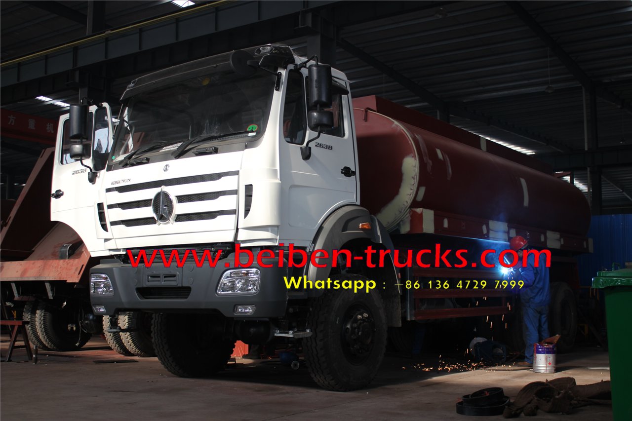 Beiben 2638, camion d'eau hors route, marque chinoise supérieure, à vendre