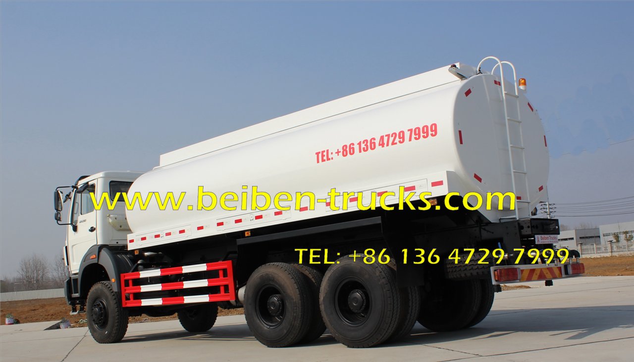 Camion de pulvérisation d'eau de camion porteur d'eau Beiben 6x4 à vendre