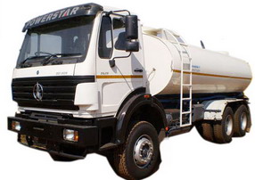 fournisseur de camion de carburant de Chine Beiben