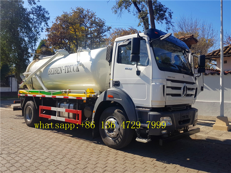 camion d'aspiration des eaux usées Beiben