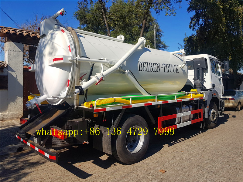 camion d'aspiration des eaux usées Beiben