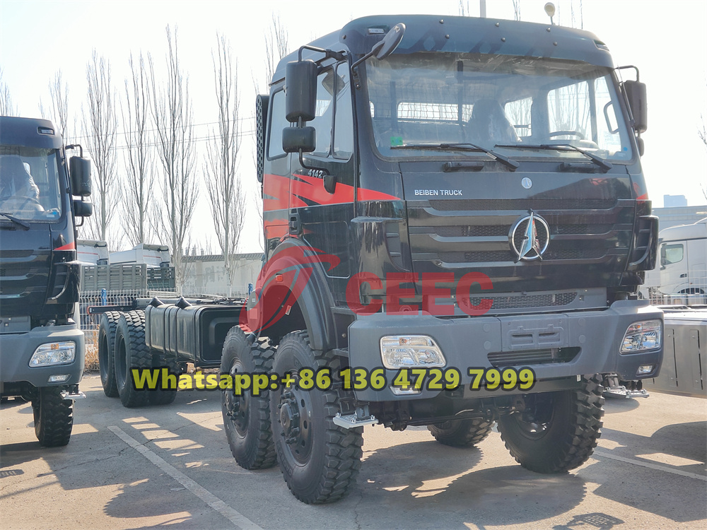 beiben 8x8 truck