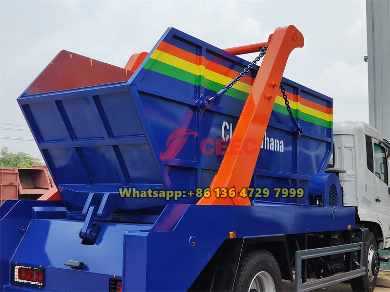 Beiben skip bin lifter truck for sale