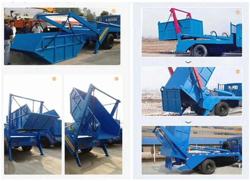 Beiben skip bin lifter truck
