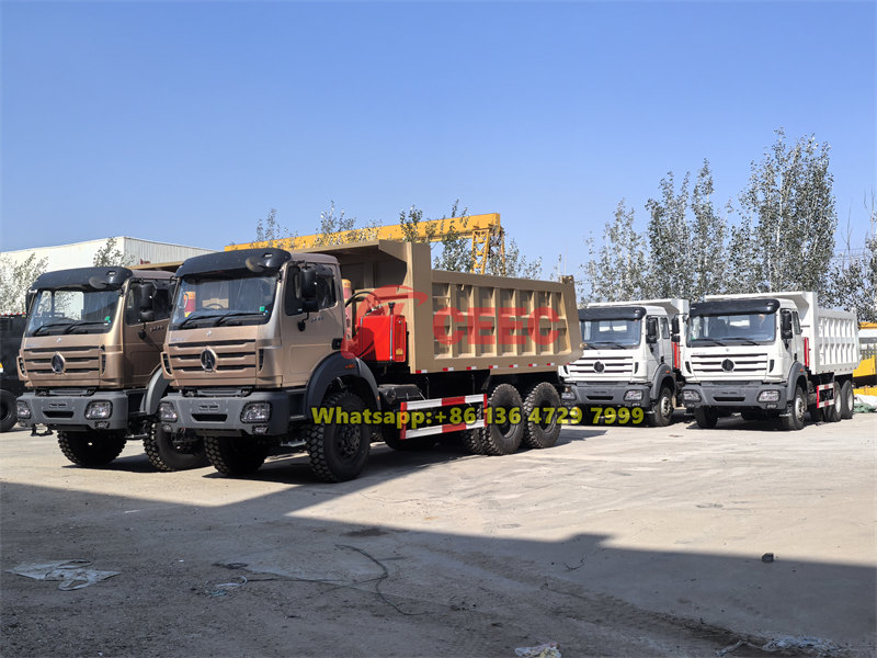 Beiben 6×6 dump trucks for sale Beiben 6×6 dump trucks for sale
