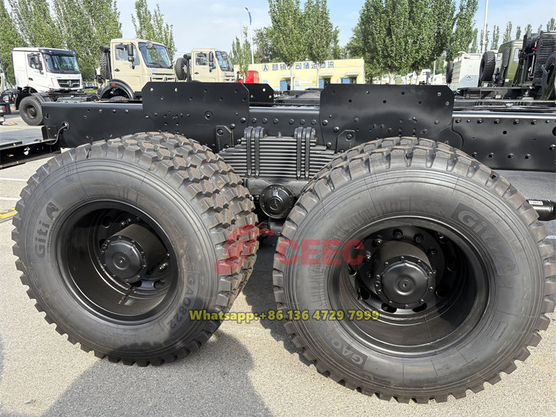 beiben off road dump truck chassis