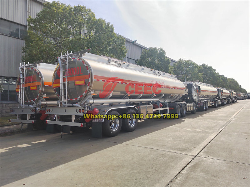 oil tanker semi trailer for export