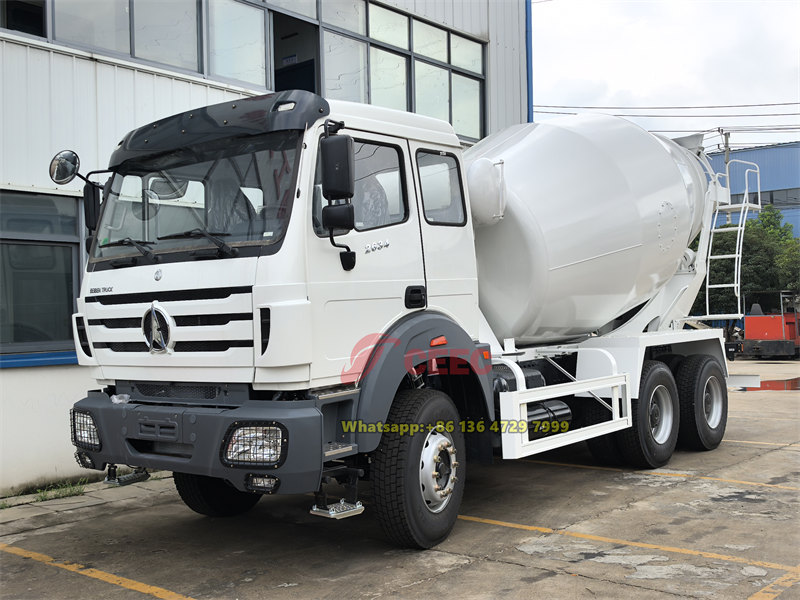 beiben concrete mixer truck