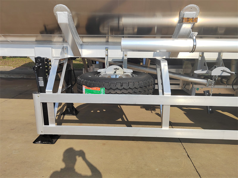 aluminum alloy fuel tanker trailer for sale