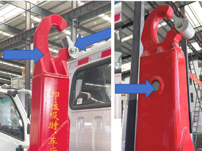 Beiben hook loader garbage truck