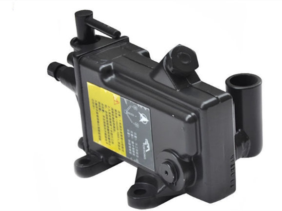 Cab lifting hydraulic oil pump