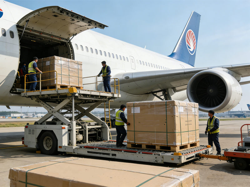 Beiben truck spare parts shipment