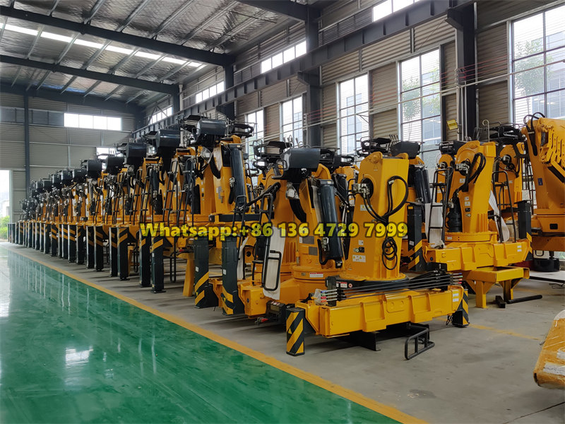 Beiben boom crane truck factory