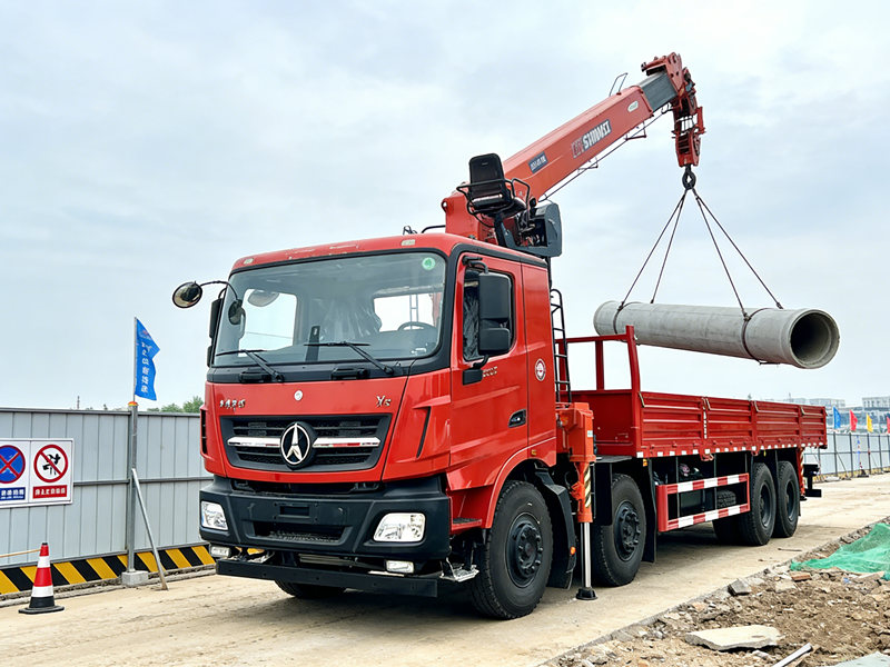 Beiben V3 boom crane truck applications