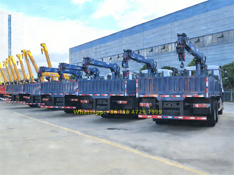 Beiben truck mounted hydrualic cranes