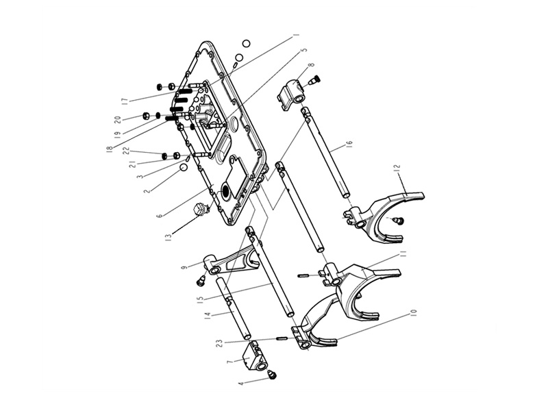 Top cover assembly Top cover assembly