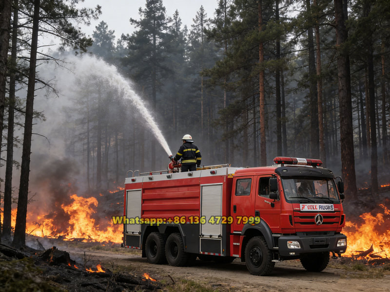 Beiben tanker fire truck applications