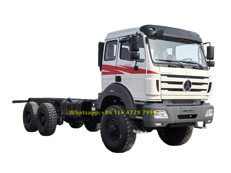 Beiben 6×6 off-road rigid chassis