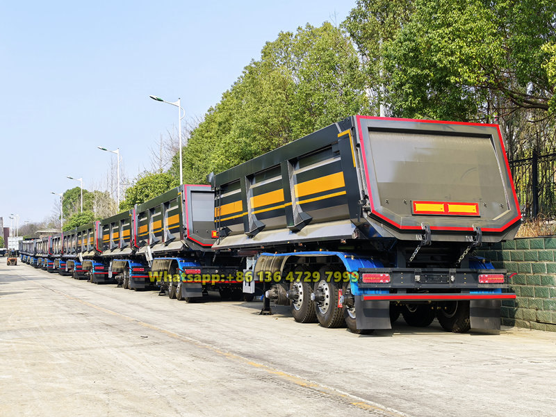 Tipper semi-trailer factory