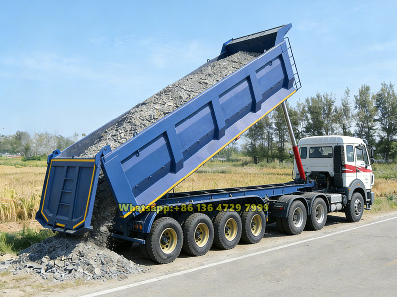 Heavy duty dumper semi-trailer applications