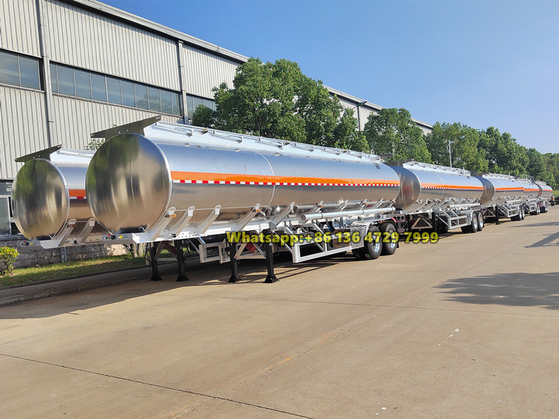 Fuel tanker semi-trailers for Africa