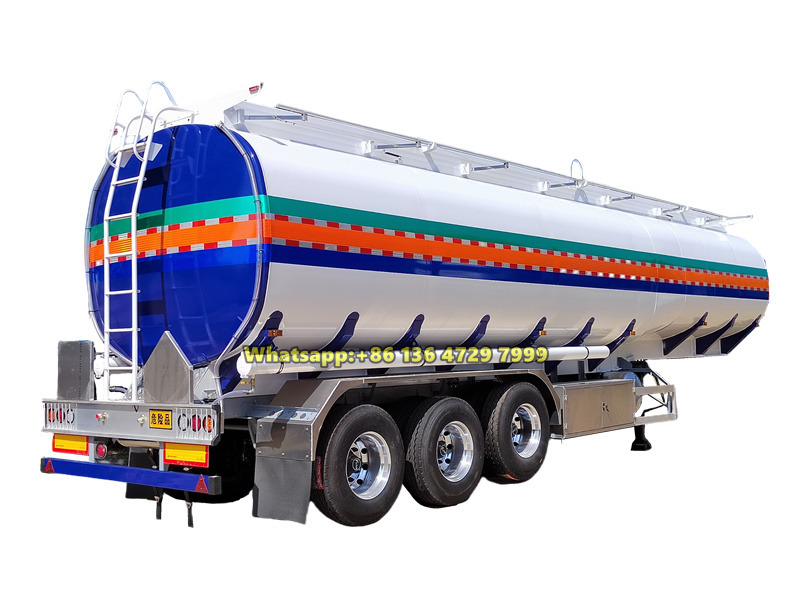 3-axle 50CBM oil tanker trailer for sale