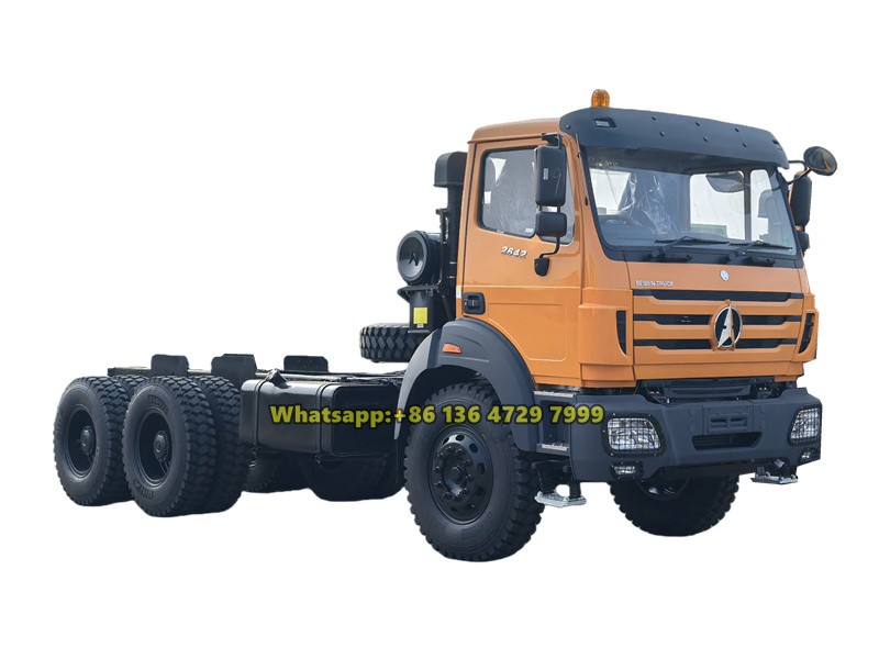 Beiben 6×6 all wheel drive chassis