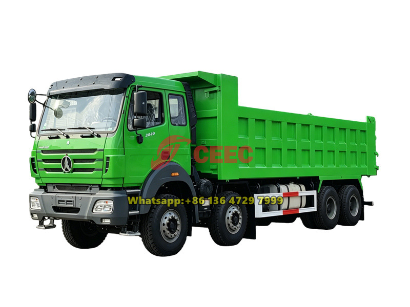 Beiben 8×4 heavy tipper truck