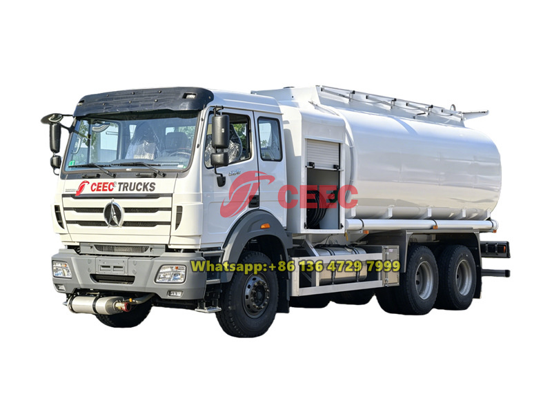 Beiben 6x4 20000 liters mobile fuel bowser