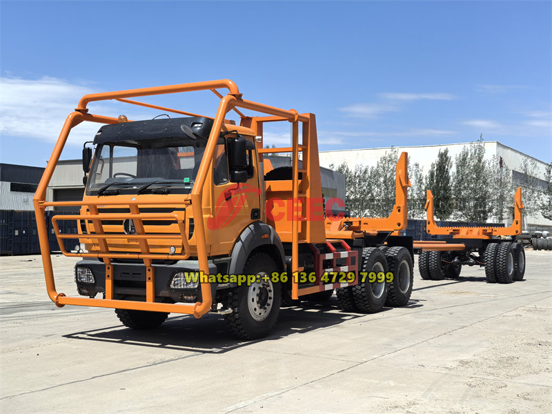 Beiben 6×6 RHD logging truck