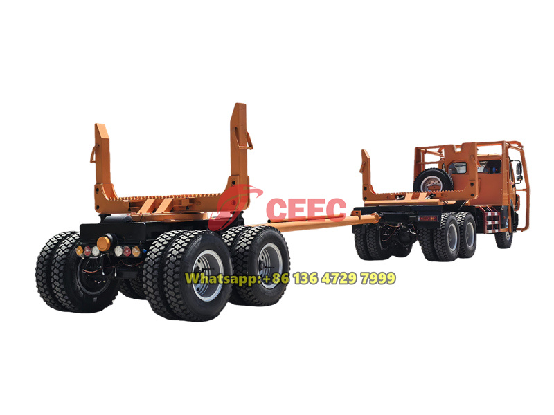 Beiben 6×6 timber lorry for Malaysia