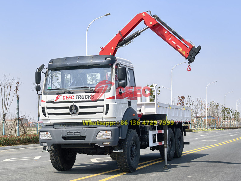Beiben 6×6 crane truck