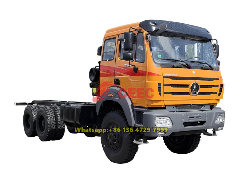 Beiben 6×6 420HP chassis