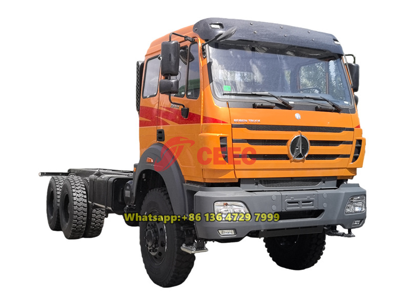 Beiben 6×6 420HP chassis