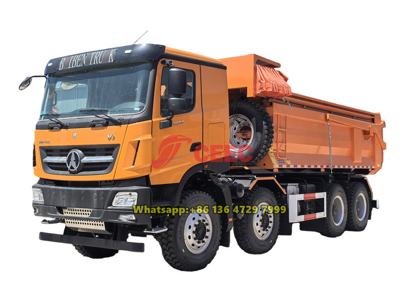 Beiben 8×4 heavy tipper truck Beiben 8×4 heavy tipper truck
