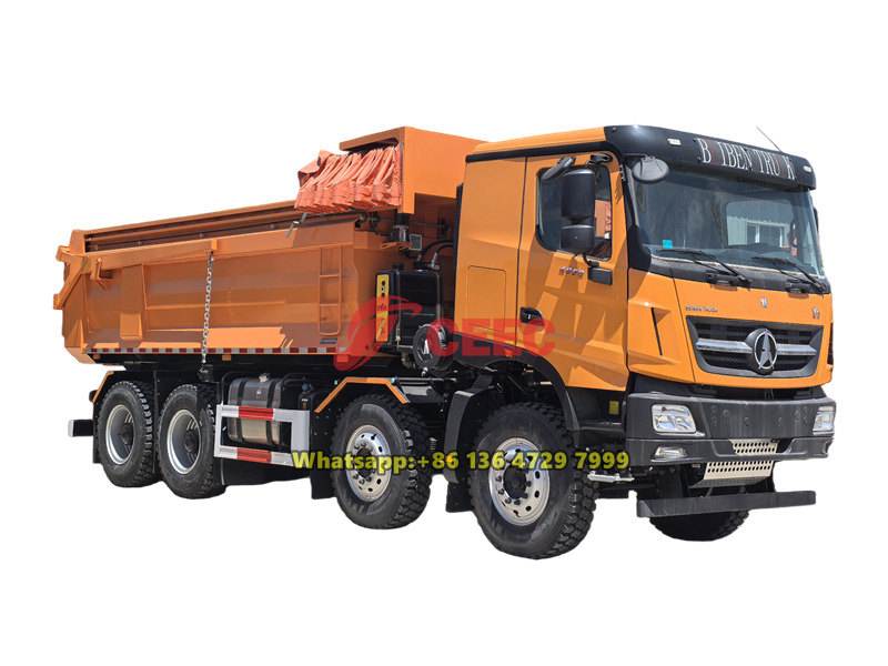 Beiben 8×4 construction dump truck Beiben 8×4 construction dump truck