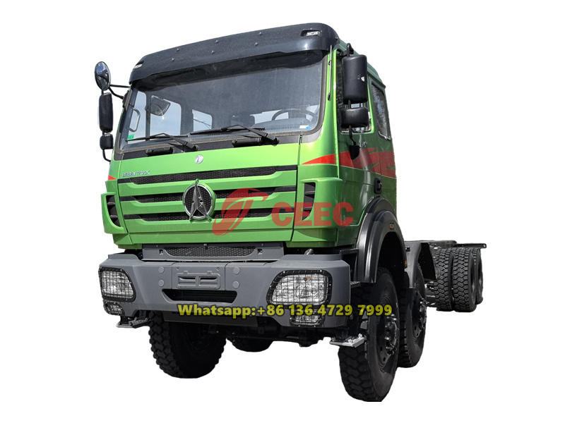 Beiben 8×8 420HP chassis