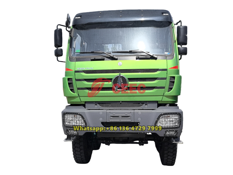 Beiben 8×8 off-road rigid chassis