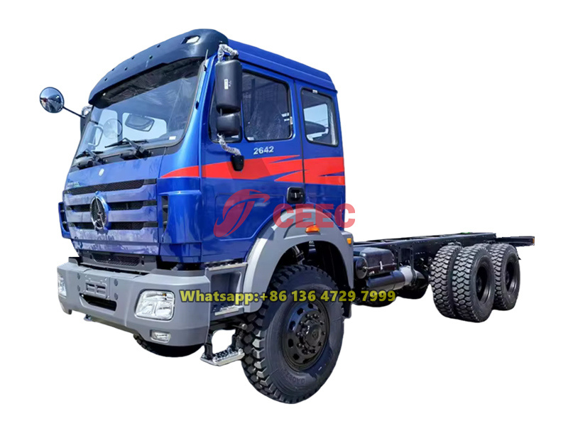 Beiben 6×6 420HP chassis