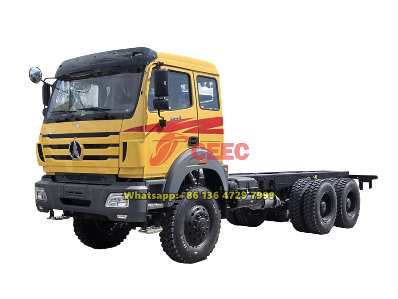 Beiben 6×6 off-road truck chassis
