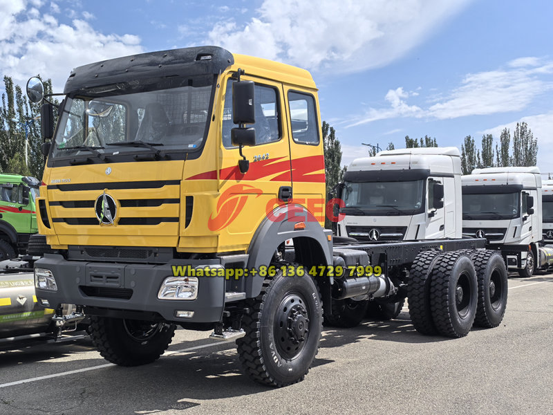 Beiben 6×6 off-road trucks for sale