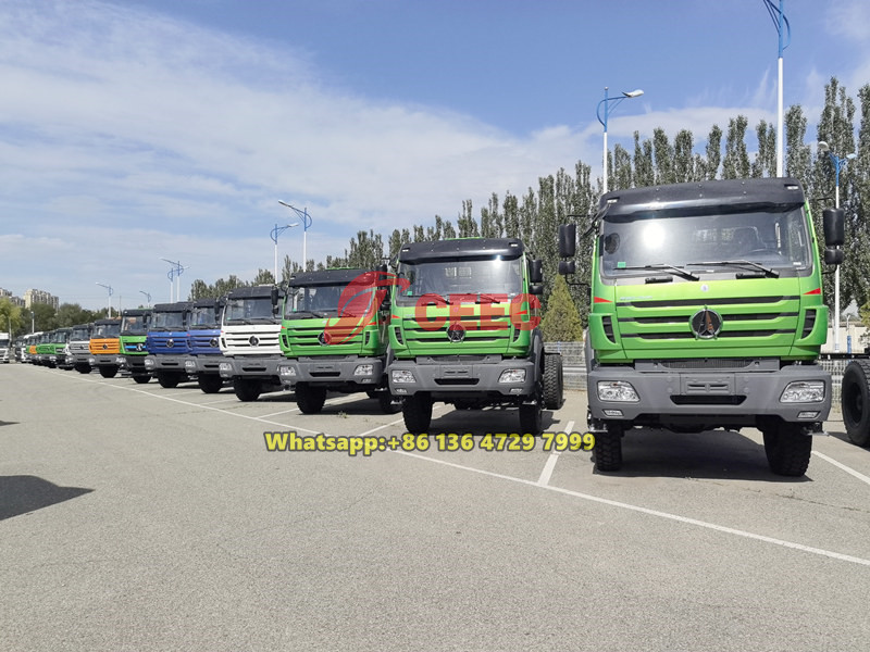 Beiben 6×6 all wheel dirve trucks for export Beiben 6×6 all wheel dirve trucks for export