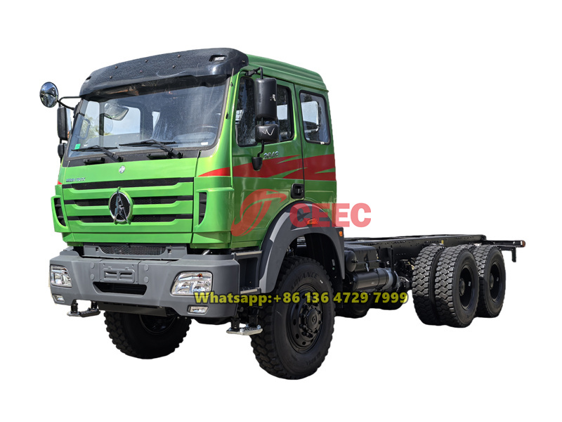 Beiben 6×6 off-road trucks for sale