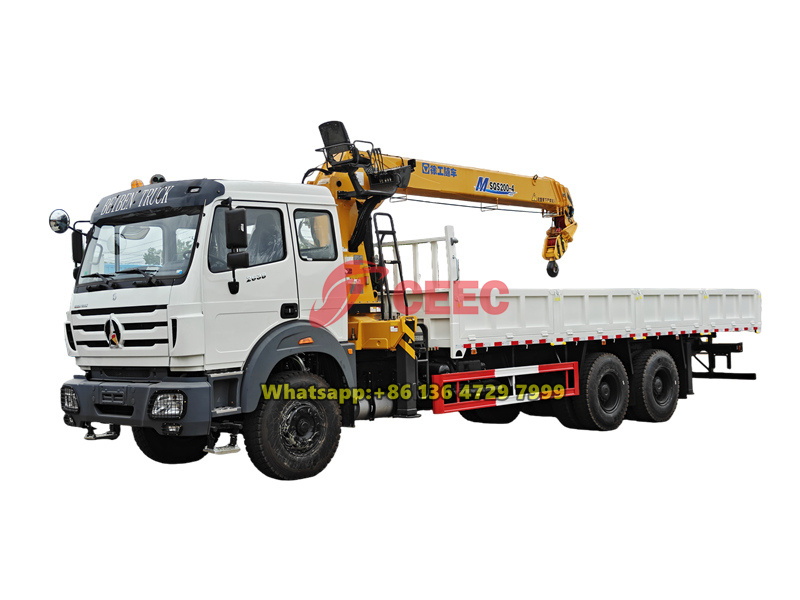 Beiben 2638 telescopic boom truck