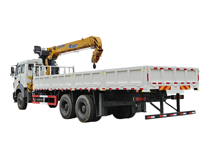 Beiben heavy duty hydraulic crane truck