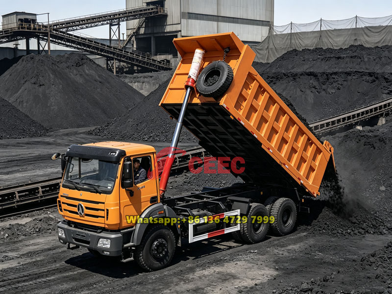 Beiben 6x4 mining dump truck