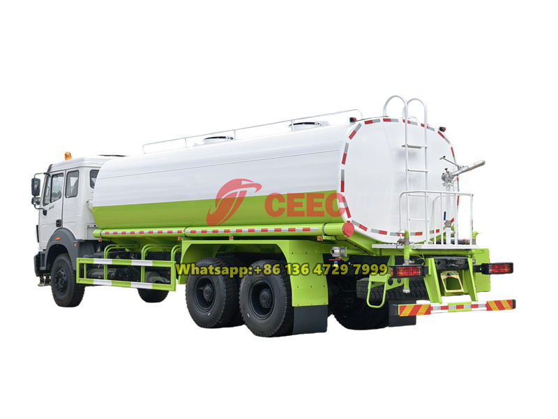 Beiben 6×4 20CBM water spray truck