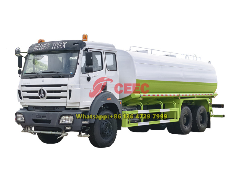 Beiben 20 ton water tanker truck