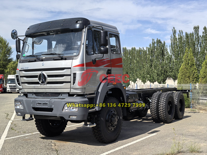 Beiben 6×6 all wheel dirve chassis