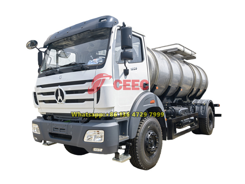 Beiben 4×2 10000 liters drinking water truck